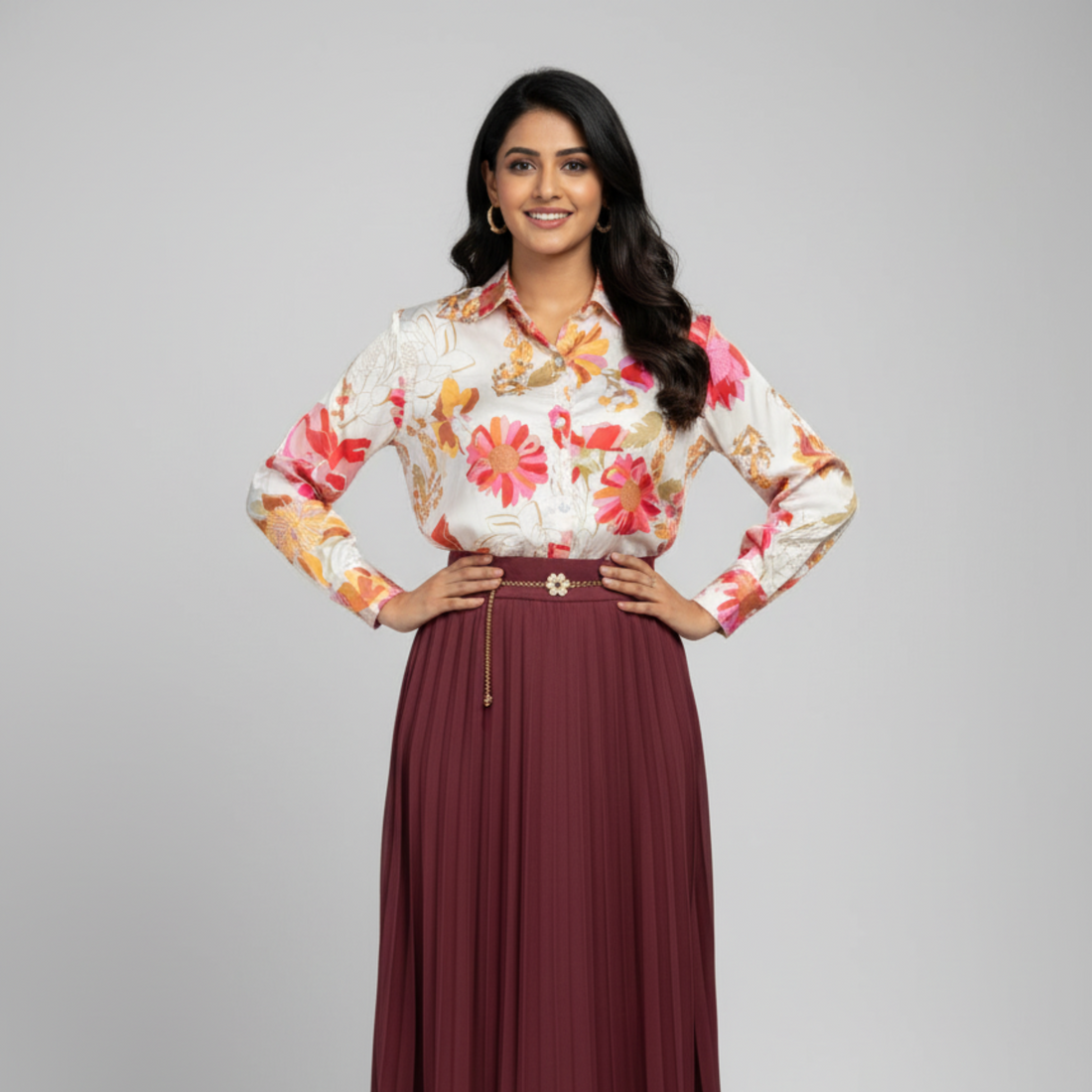 How to Style Satin and Chiffon Shirts for Women