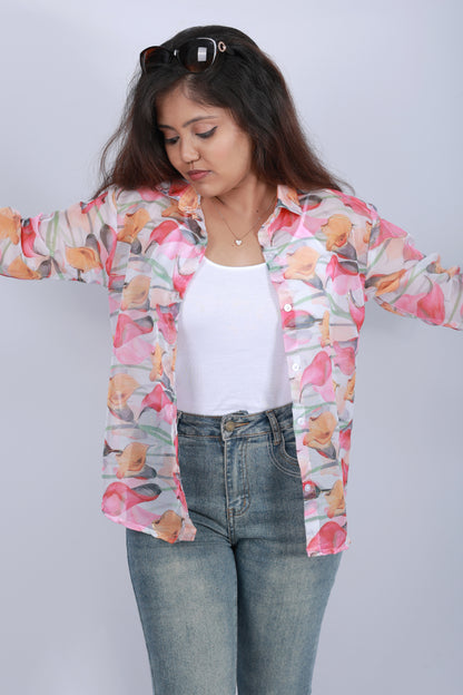 gray parrot, gray parrot shirts, branded women shirts, shirts under 1500, shirts under 1000,  shirts for girls, cotton shirts for girls and women, premium shirts for women, shirts gray parrot