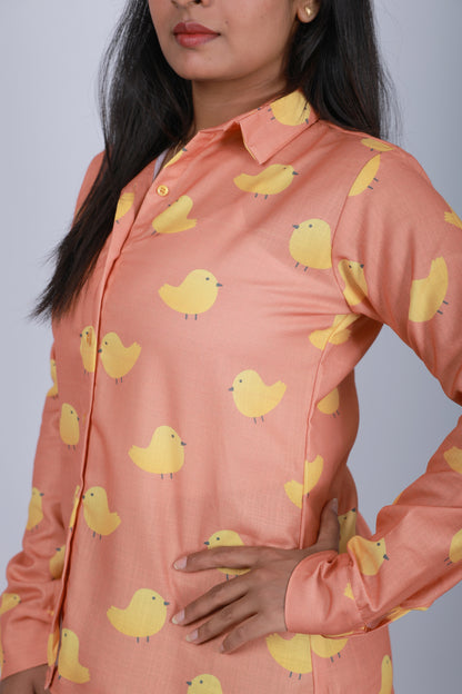 gray parrot, gray parrot shirts, branded women shirts, shirts under 1500, shirts under 1000,  shirts for girls, cotton shirts for girls and women, premium shirts for women, shirts gray parrot