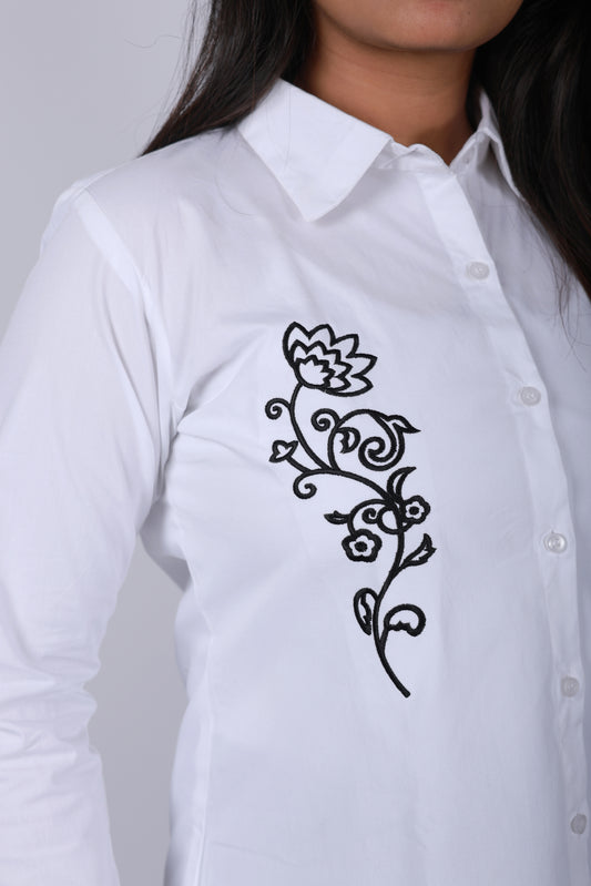 gray parrot, gray parrot shirts, embroidery shirts, branded embroidery women shirts, embroidery shirts under 1500, embroidery shirts under 1000,  embroidery shirts for girls, cotton shirts for girls and women, embroidery premium shirts for women, shirts gray parrot