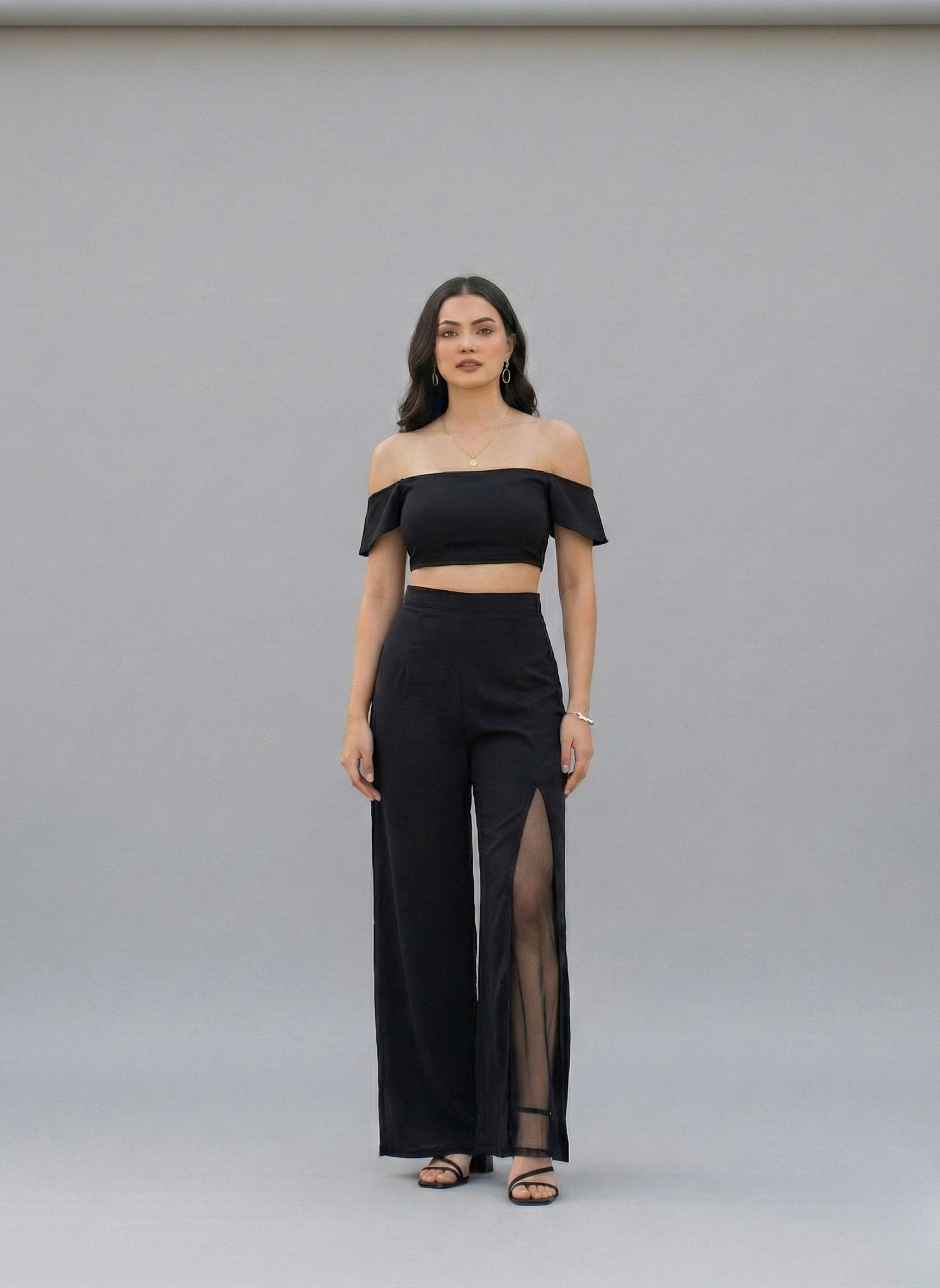 Black Jumpsuit summer dress - Western wear dress for women
