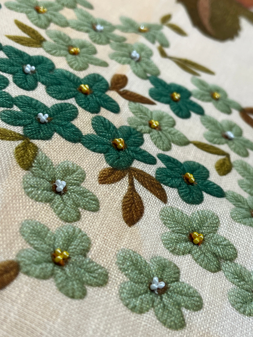 Rochira Ivory Straight Kurta Set (3-Piece) by Gray Parrot