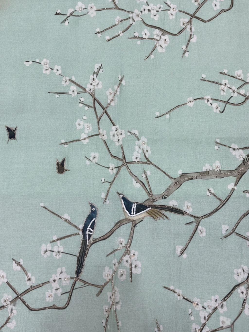 Pakshika Straight Kurta Set (3-Piece) by Gray Parrot